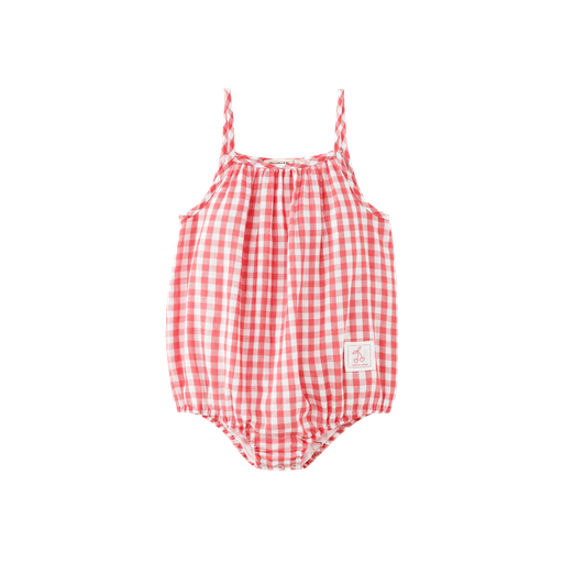 Gingham Romper