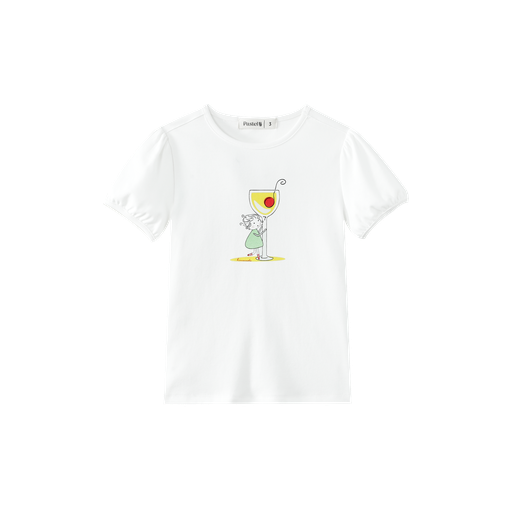 Little Girl Short Sleeve Lemonade Tee