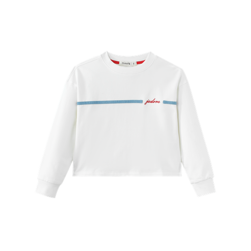 Jadore Center Stripe Sweatshirt