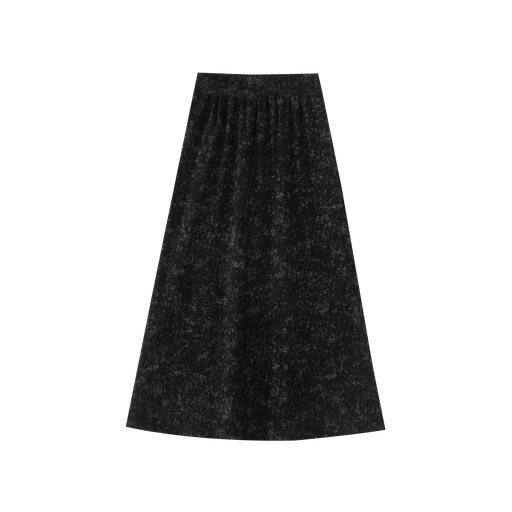 Heathered Maxi Skirt