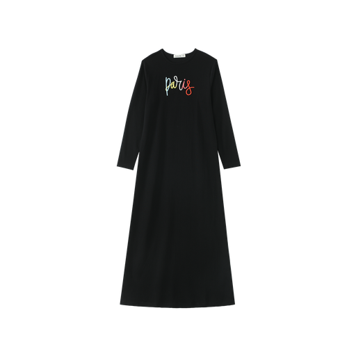 Scribbled Paris Nightgown