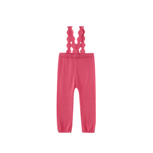 Scalloped Edge Suspender Legging