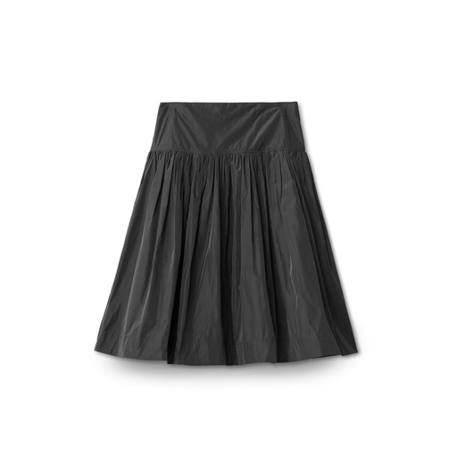 Taffeta Yoke Skirt